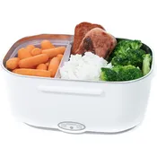 2026 - 2-in-1 Portable Electric Heating Lunch Box | 12V Car & 230V Home Dual Use,1.5L Stainless Steel,60W Fast Heating