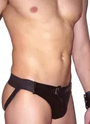 Buckle Up Leather Jockstrap
