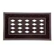 Black Scroll Sassafras Mat Tray
