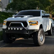 2019-2026 RAM 1500 V2 RAM AIR HOOD | FIBERGLASS