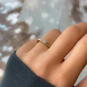 Baguette Wedding Ring