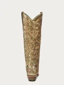 A4867 - WOMEN'S SAND OVERLAY AND SEQUIN