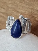 Crenshaw Jewelers Lapis Sterling Silver Ring