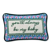 Be My Baby Mini Needlepoint Pillow