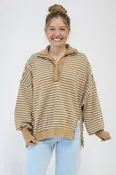 A Forever Feeling Striped Pullover