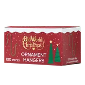 100 Green Ornament Hangers