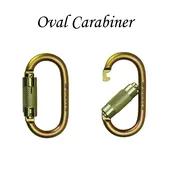 Steel Autolocking Aerial Carabiner