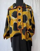 Yellow Bird - Jacket by Judith Bird — Imagine Artwear