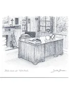 Bill W.’s Desk / Inside of Wit’s End Print