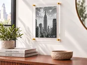Acrylic Floating Frame 16"x20" Wall Mount