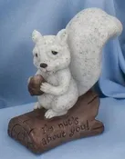 I'm Nuts About You Squirrel Figurine