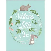 Baby Greeting Card - Little Bunnies
