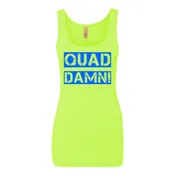Quad Damn! Ladies Tanktop Yellow