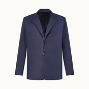 Linen Architect’s Jacket | Lake
