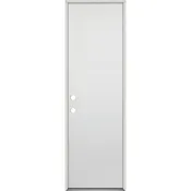 24″ Flush Steel Prehung Door Unit