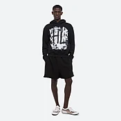 Black Scribble Hoodie