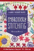 Embroidery Stitching Handy Pocket Guide Book - Christen Brown
