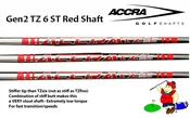 Accra Gen2 Tour Z SIX ST Red Wood (Includes Adaptor Tip &amp; Pure®d)