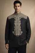 Black Barong Tagalog 3530