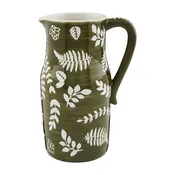 GREEN LEAF PITCHER by Mud Pie