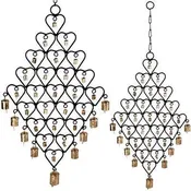 34 Bell Heart Chime