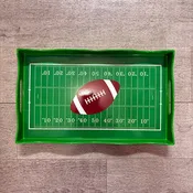 Game Day lacquered tray