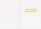 Birthday Card -Yippee You're 3