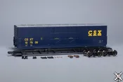 Kit Classics HO Scale Evans 5100 RBL Boxcar, CSX