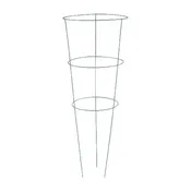 Heavy-Duty 3-Ring Tomato Cage, 42 Inches Height by 16 Inches Diameter