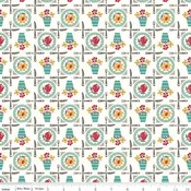Cook Book by Riley Blake LUNCHEON/SEA GLASS