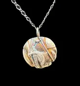 Abstract Pendant (Round)