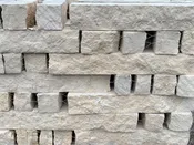 Chopped Stone Limestone – White – 4″x4″ – Price / Pallet