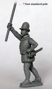 40mm Border Reivers Garrison Ensign Advancing w/ Raised Standard - Available to Order