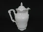 Vintage White Coffee Pot