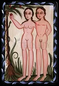 Acrylic Print - Adam and Eve by A. Olivas