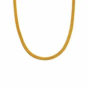 3mm Gold Herringbone Chain