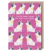 Dog Get Well Card