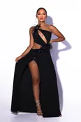 Aegean Bloom Maxi Dress