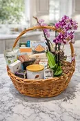 Luxury Wine and Caviar Gift Basket