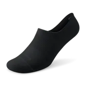 Anytime No Show Heel Grip Sock - Natural Black