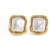 Valentina Pearl Stud Earrings