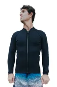 #118 Unisex 2MM Flat Stitch Front Zip Jacket
