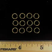 1FN10 Large Gold Color Jump Rings
