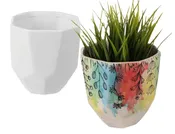 Faceted Planter Tall