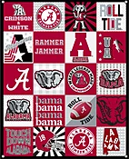 ALABAMA T-SHIRT SPIRIT BANNER-58" X 47"-AL5003