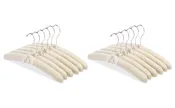 Padded Canvas Clothing Hangers