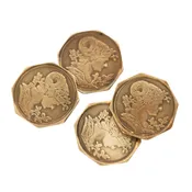 10 Karat Yellow Gold Cufflinks