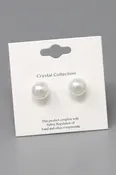 10 MM Pearl Stud Earrings