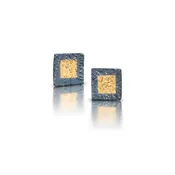 Keum Boo Square Stud Earrings
