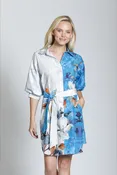 APNY - Belted Dress w/Puffed Sleeves